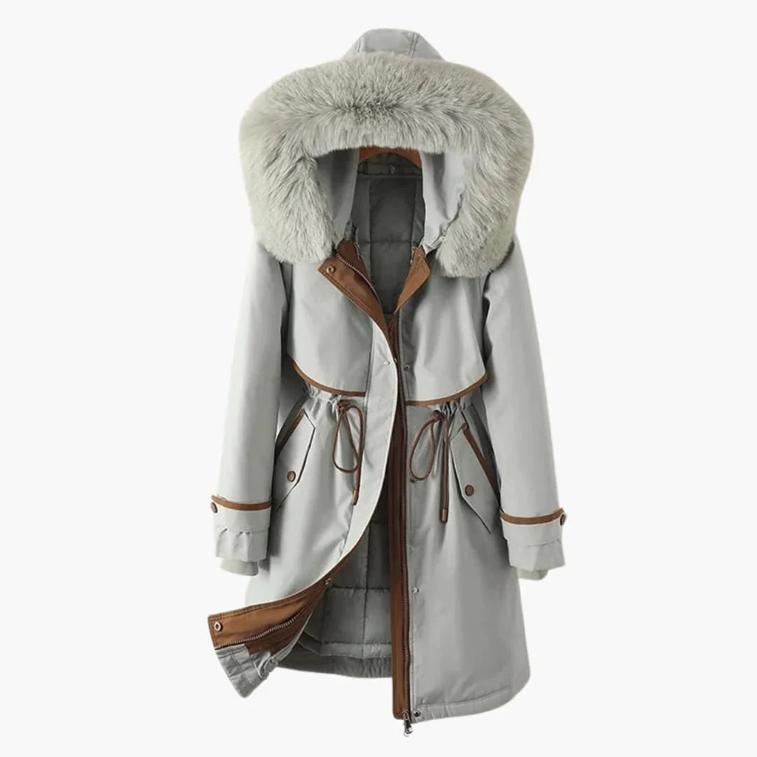 Women's Parka Jacket with Hood