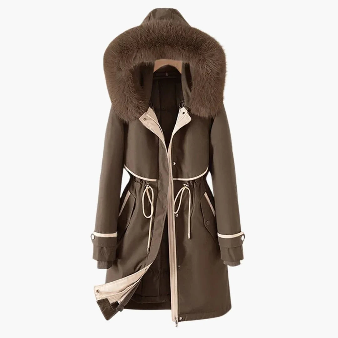Women's Parka Jacket with Hood