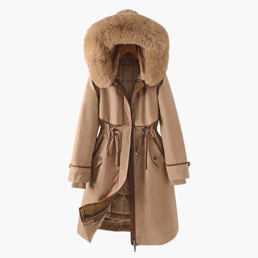 Women's Parka Jacket with Hood