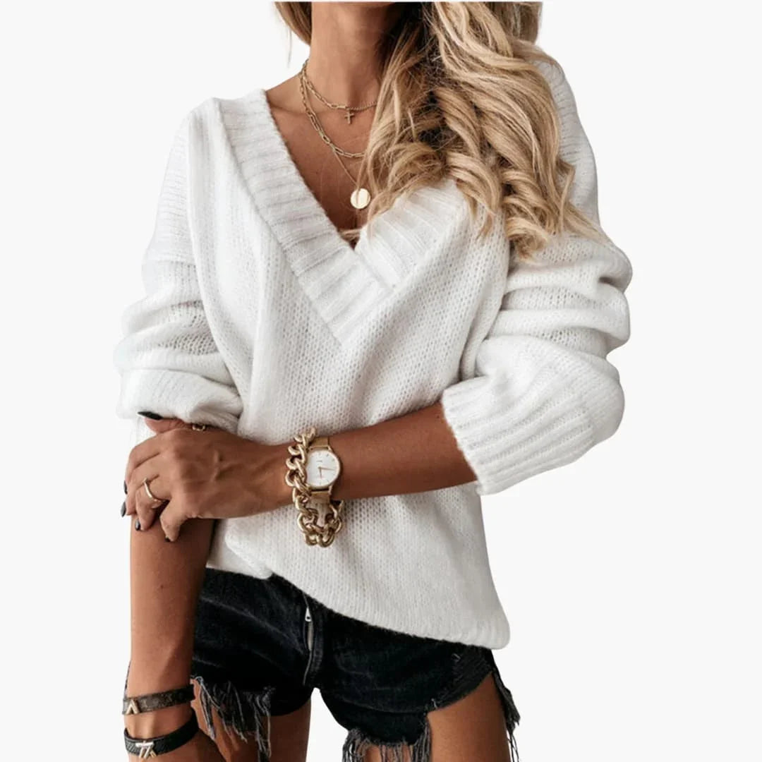 Women's V-Neck Sweater