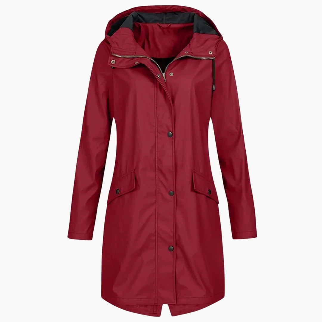 Women's Raincoat with Hood