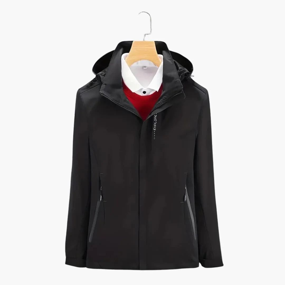 Bavane | Women's Ski Jacket with Hood and Zipper Pockets