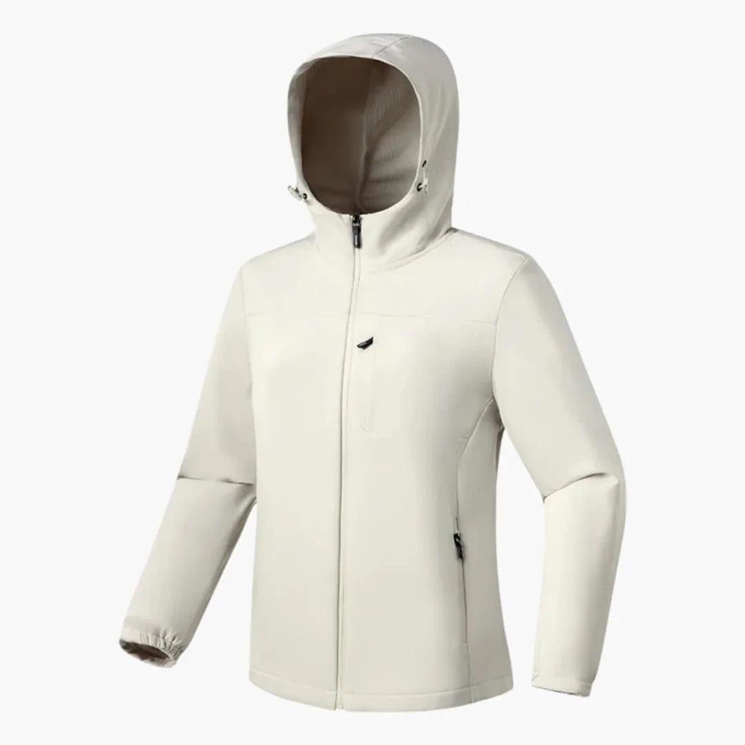 Bavane | Women's Softshell Jacket with Hood and Zipper