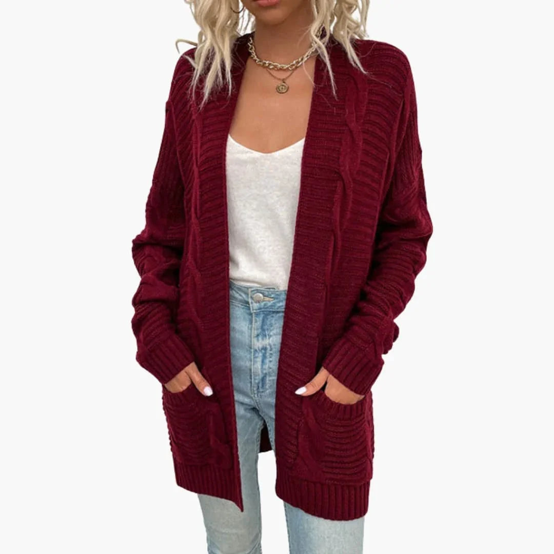Women's Open Front Cardigan