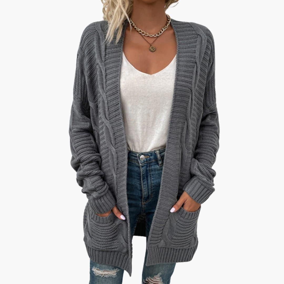 Women's Open Front Cardigan