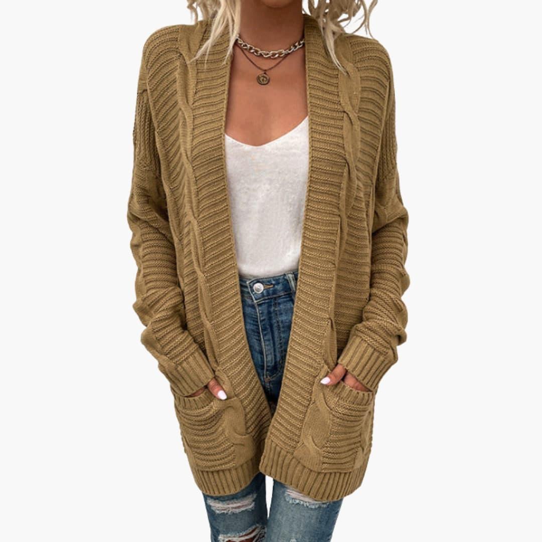 Women's Open Front Cardigan