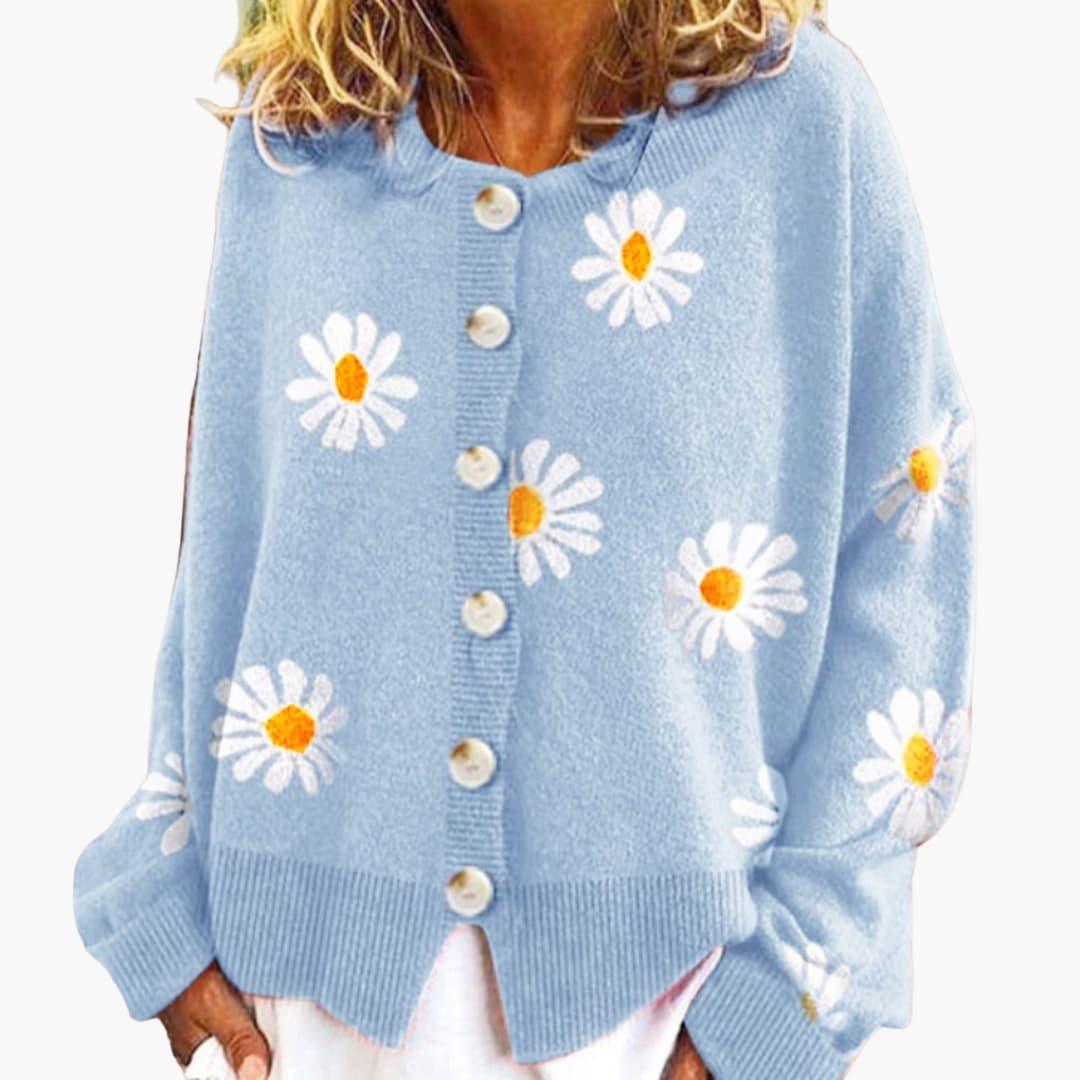 Women's Cardigan with Button Closure