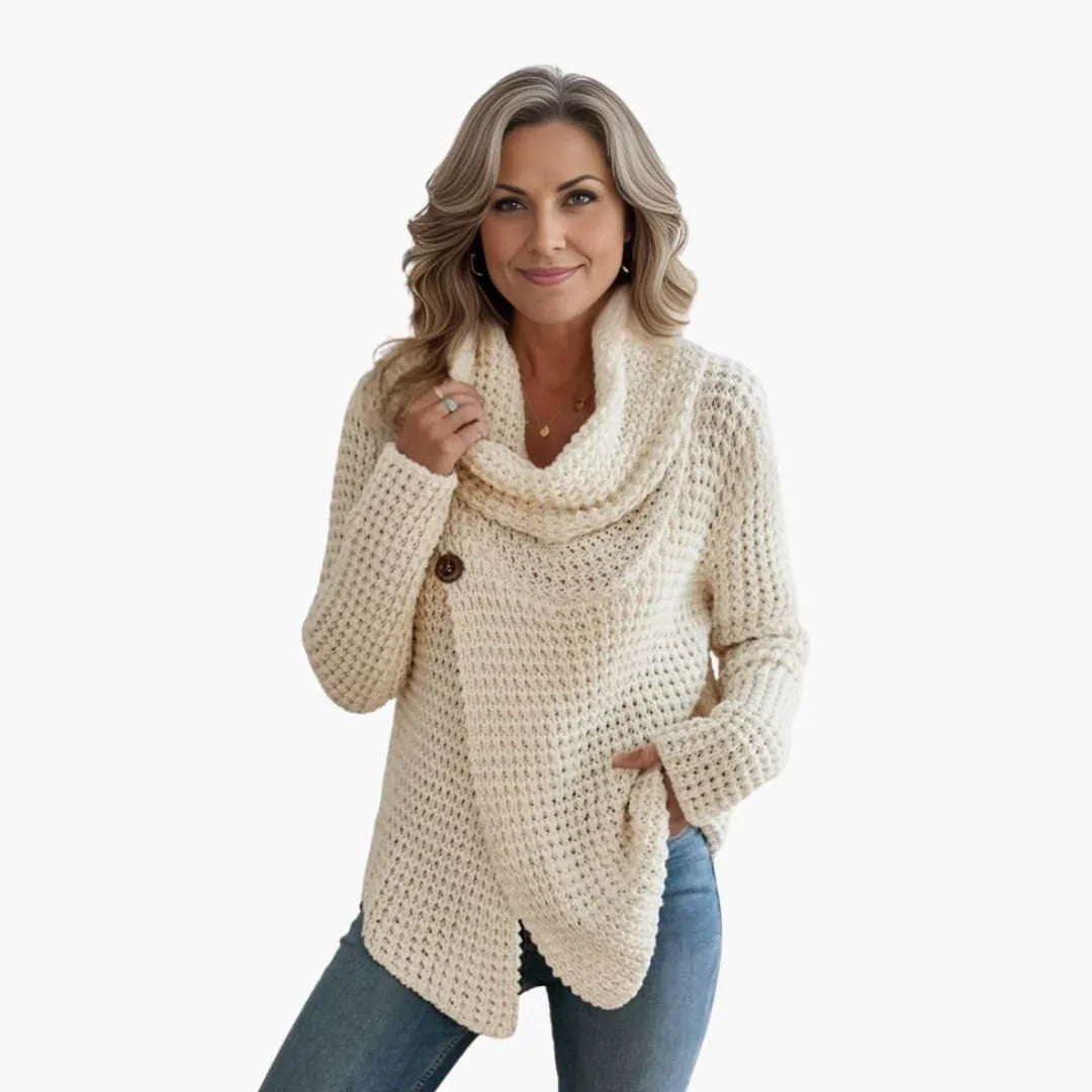 Women's Cardigan with Shawl Collar