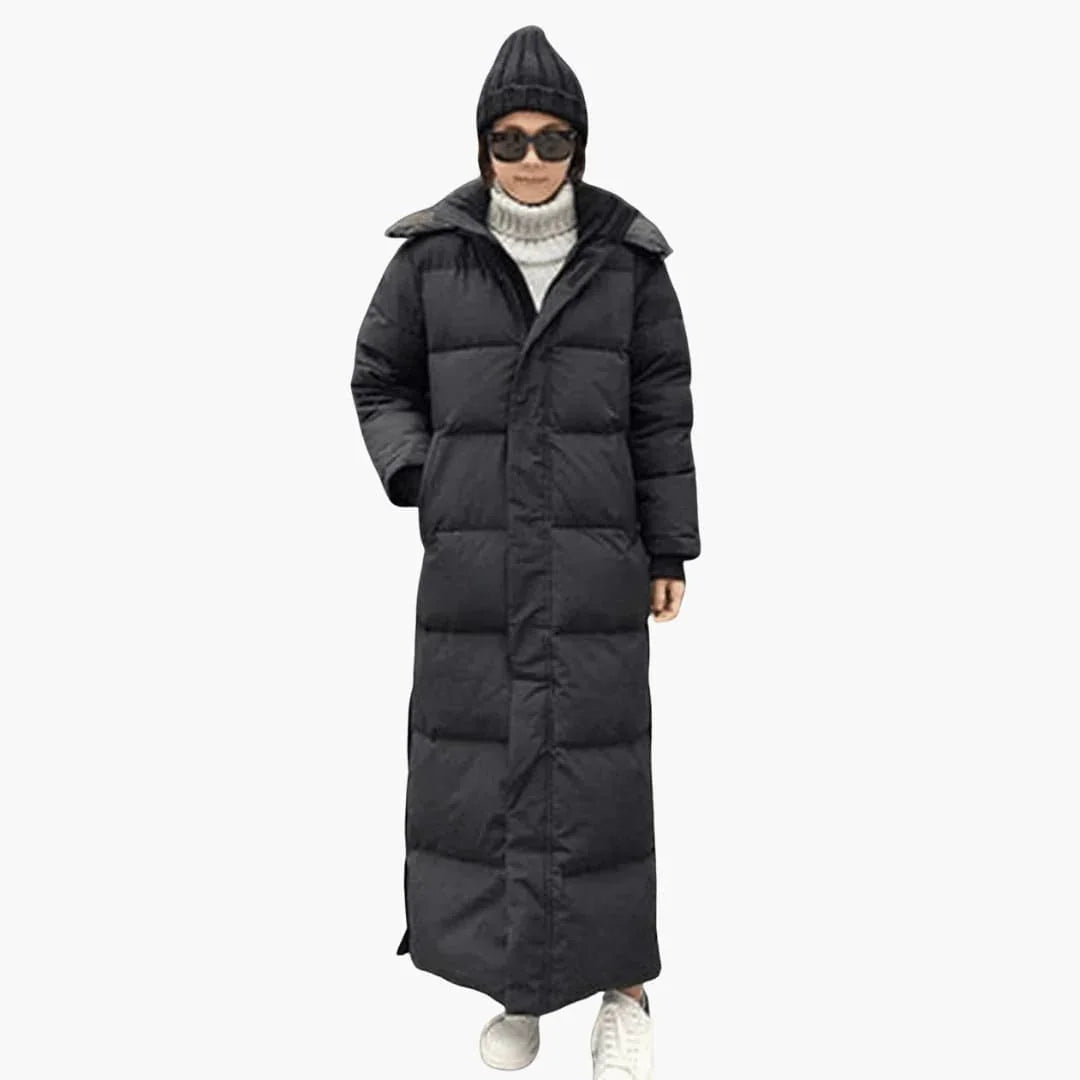Bavane | Women's Winter Parka with Hood and Zipper