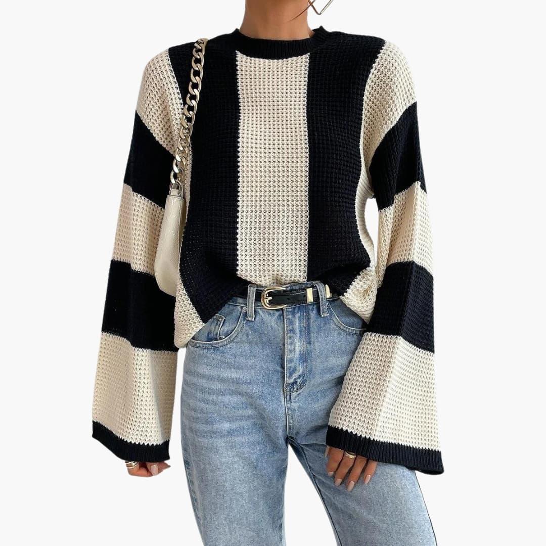 Women's Sweater with Round Neck