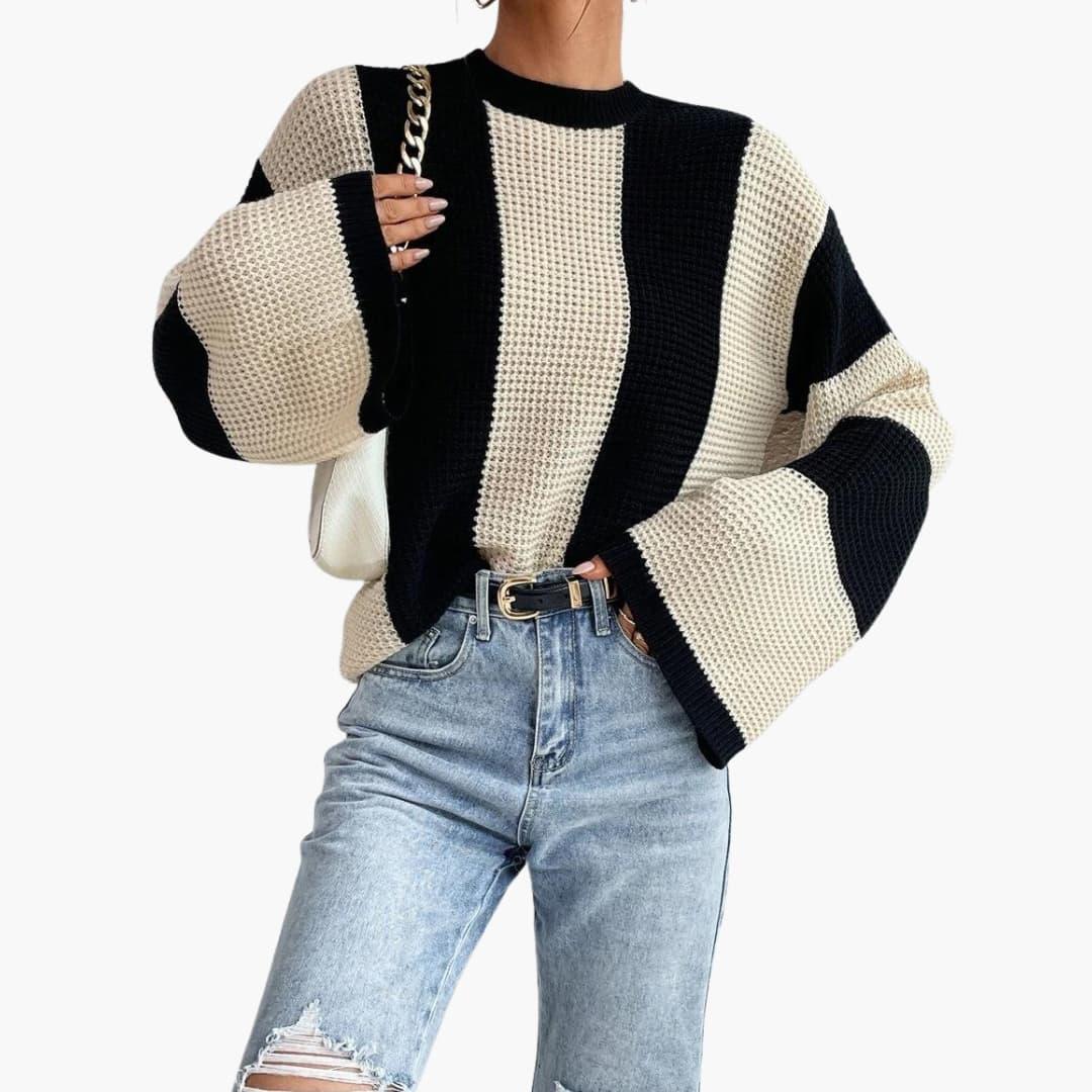 Bavane | Women's Sweater with Round Neck