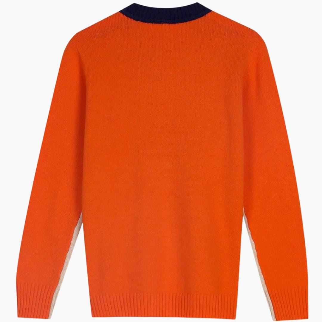 Women's Sweater with Round Neck and Long Sleeves