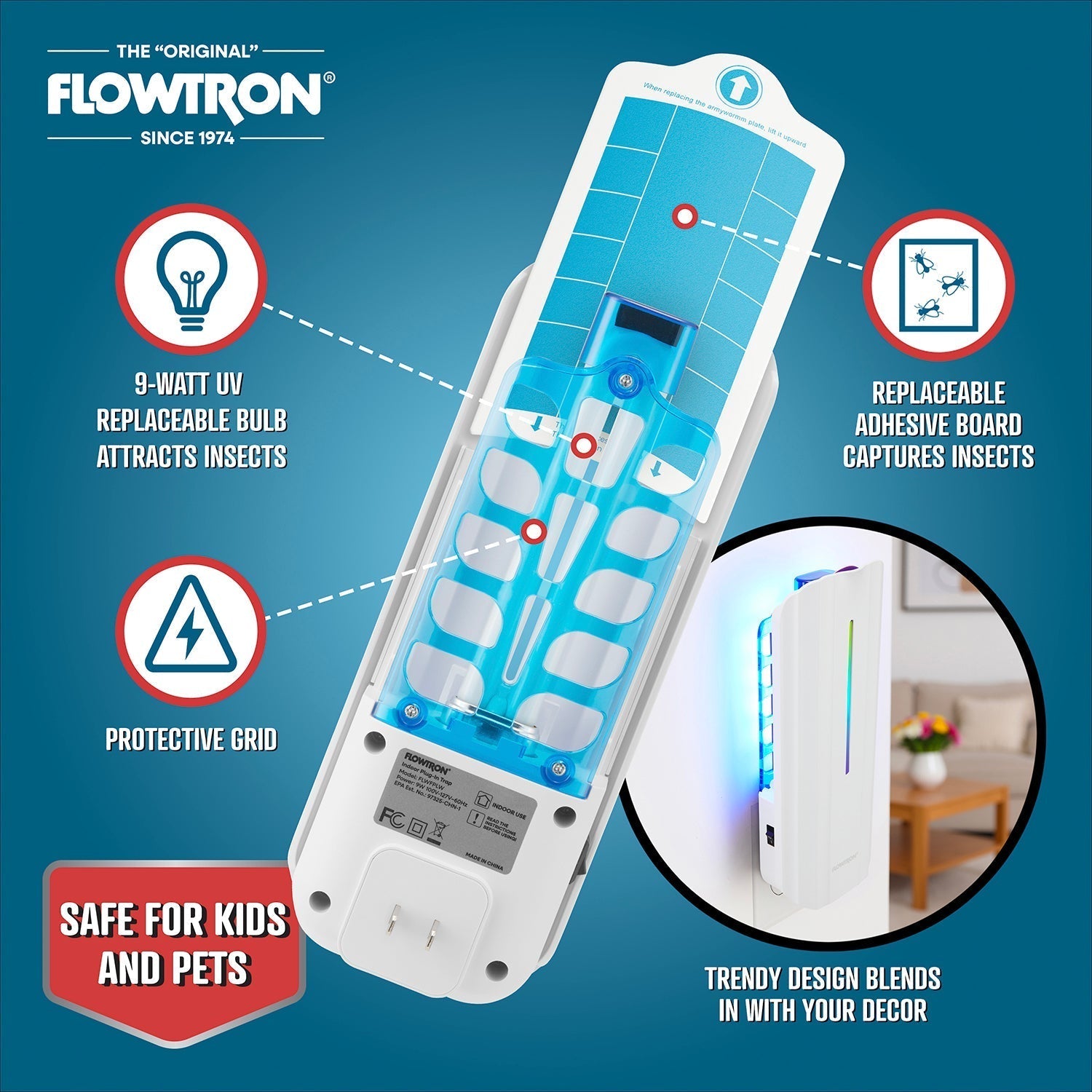 Flowtron Indoor Plug-In Fly Trap