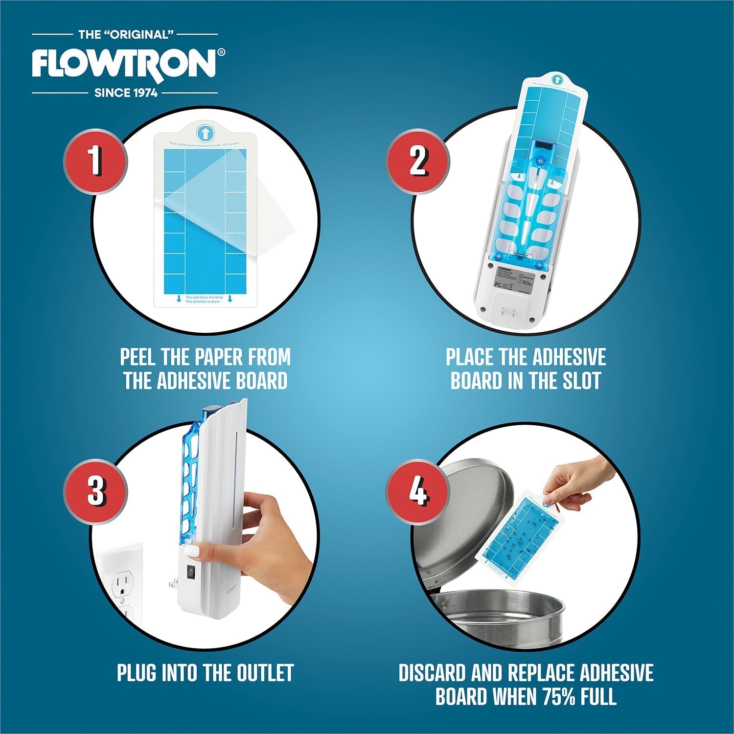 Flowtron Indoor Plug-In Fly Trap