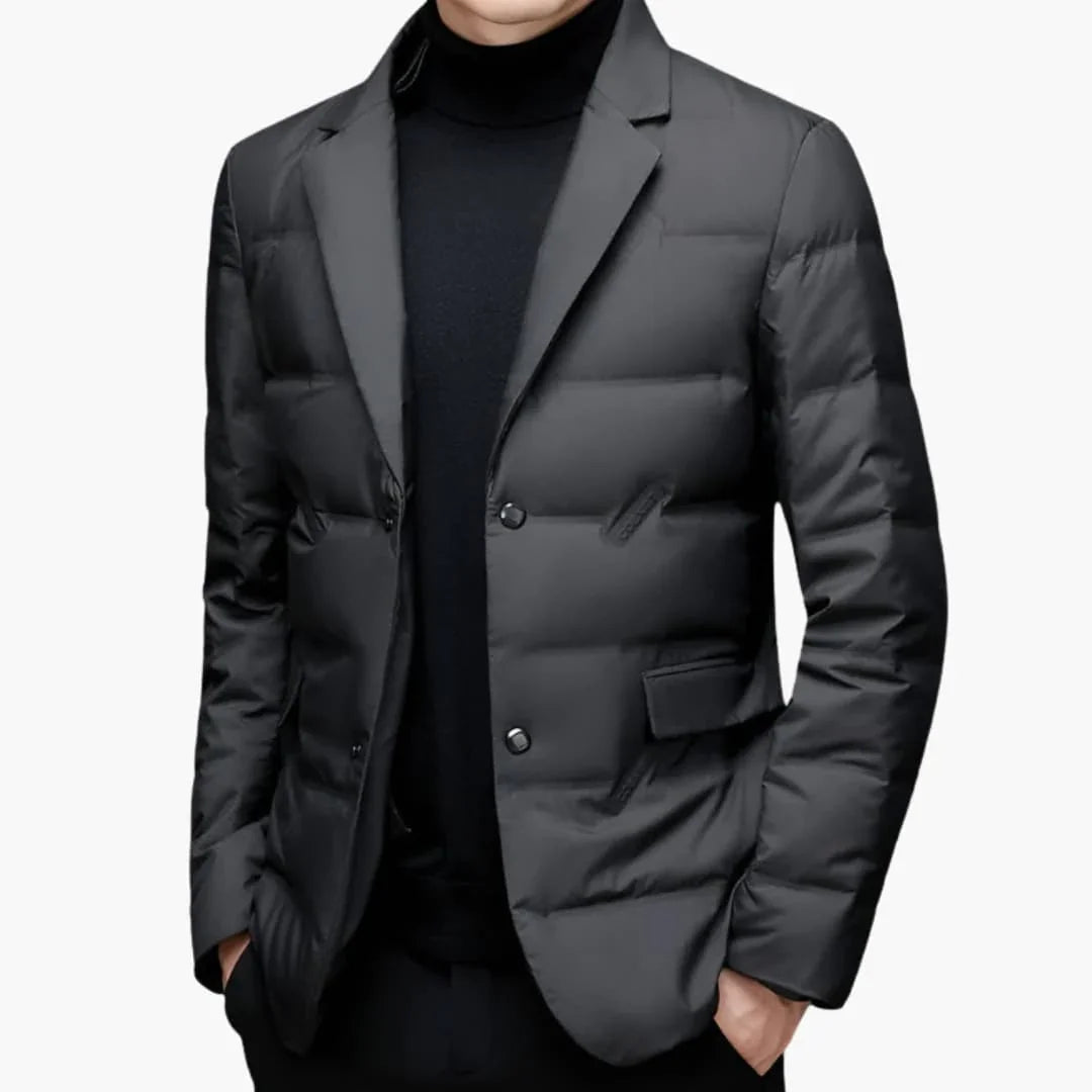 Bavane | Men's Blazer Jacket with Buttons and Side Pockets