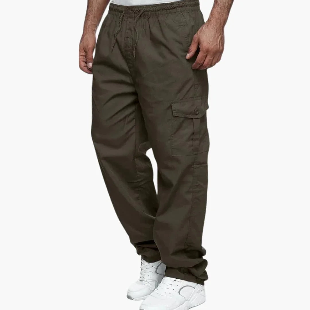 Men's Cargo Pants with Multiple Pockets