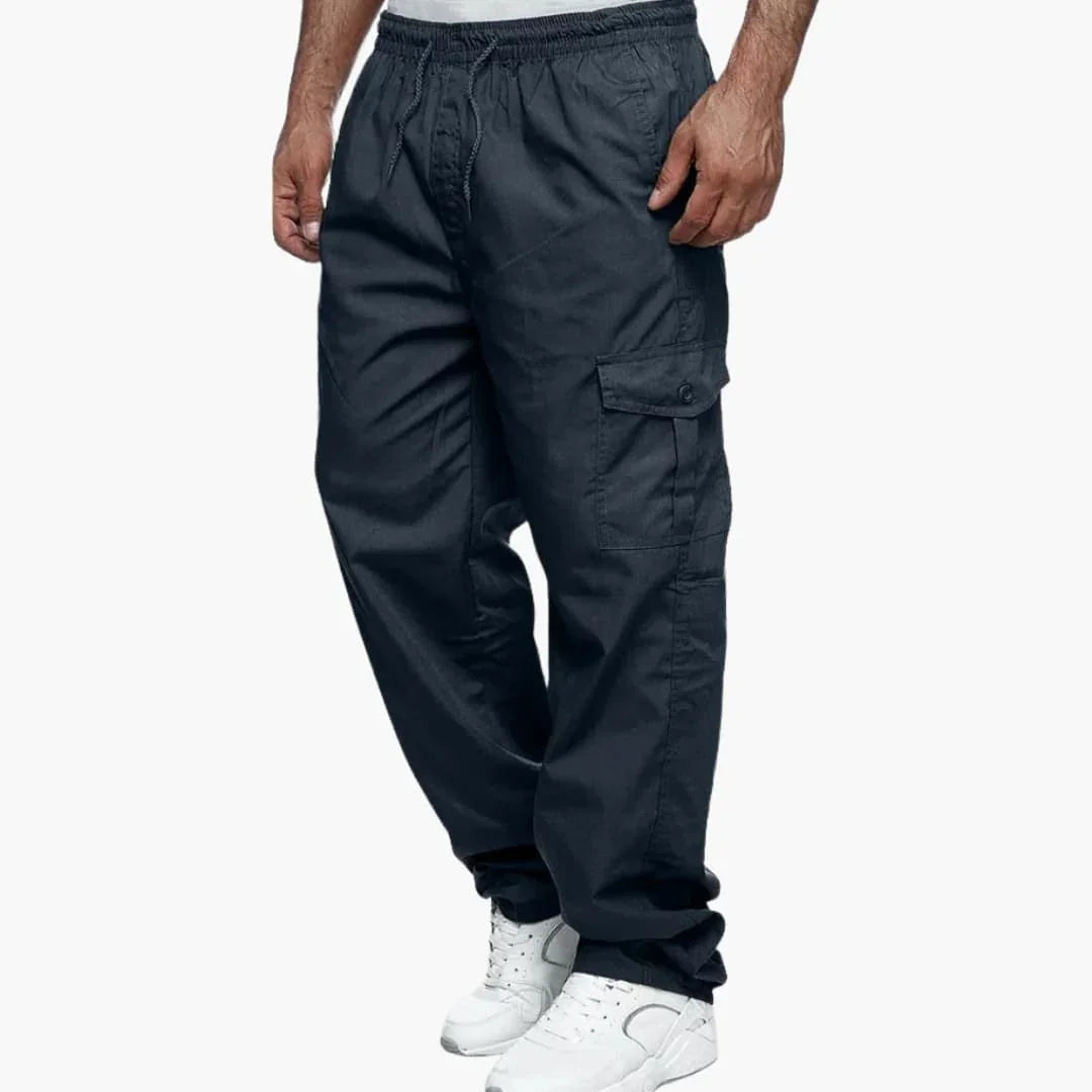 Men's Cargo Pants with Multiple Pockets