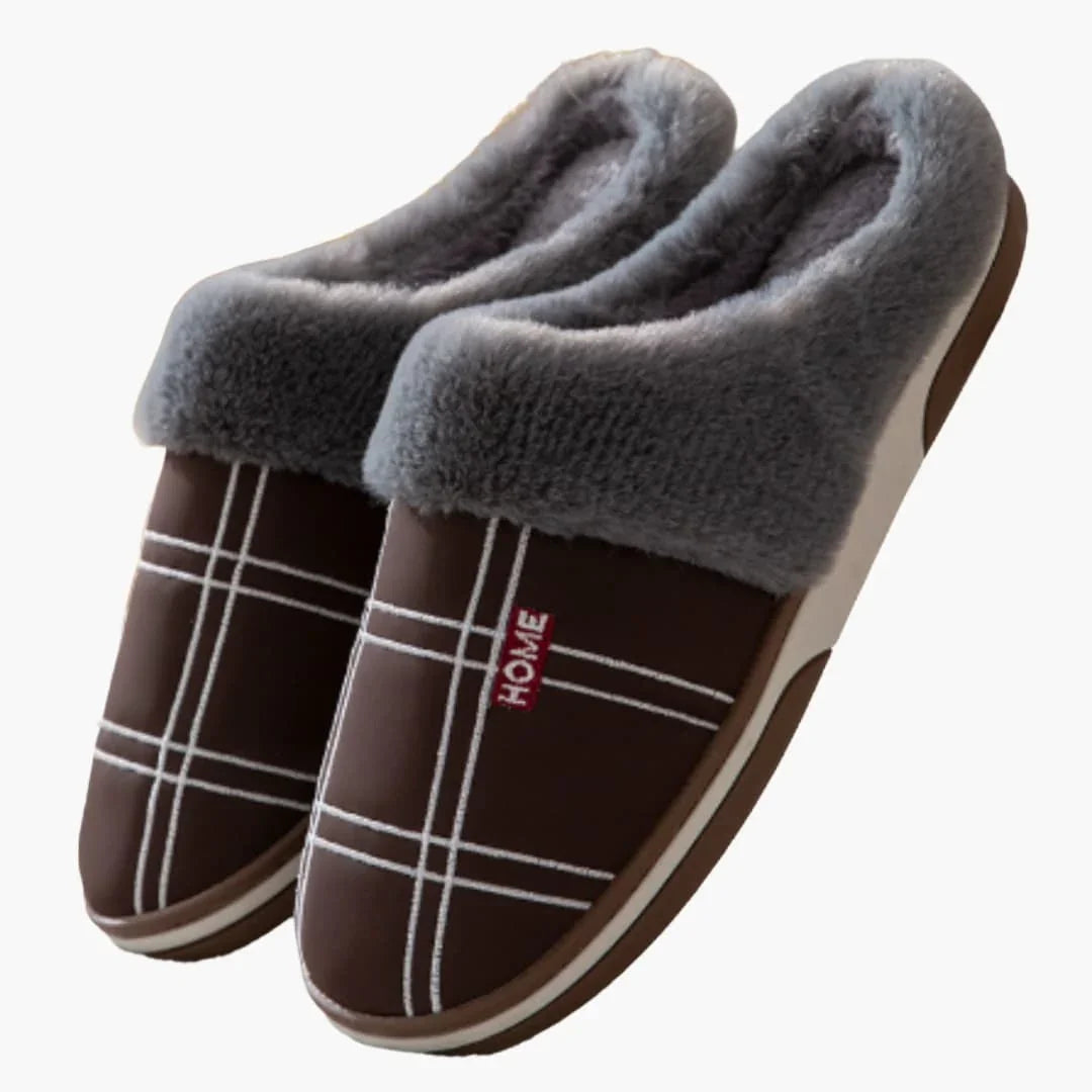Bavane | Men's Slipper House Shoes with Lining
