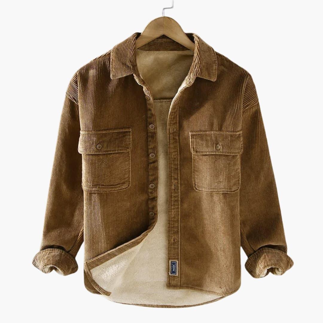 Bavane | Men's Shirt Jacket with Button Closure