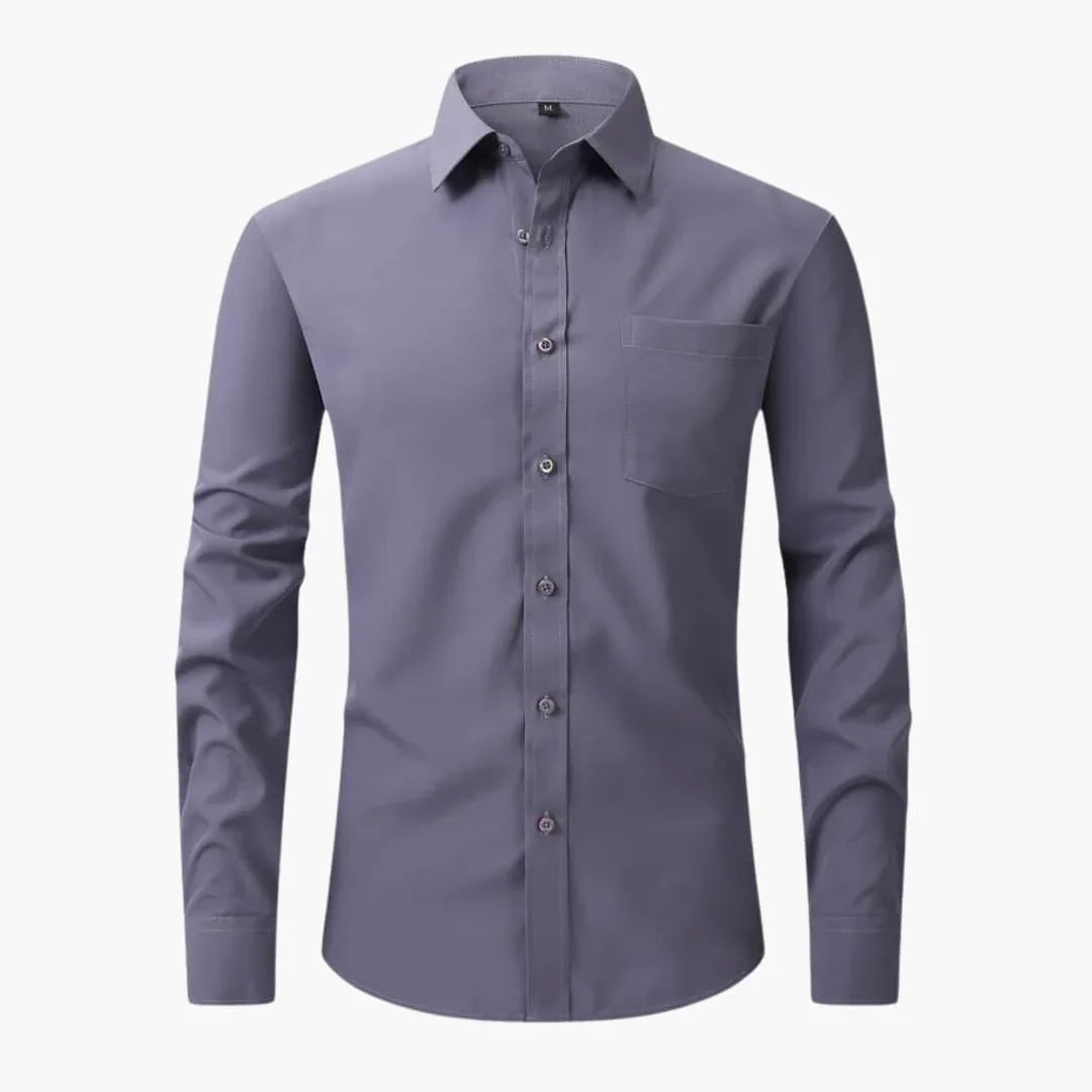 Bavane | Men's Shirt with Pocket and Button Placket