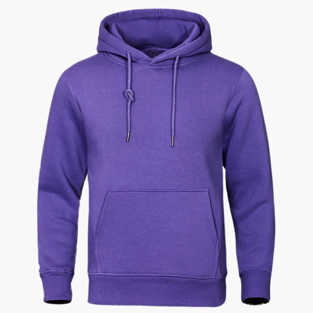 Men's Hoodie with Adjustable Hood