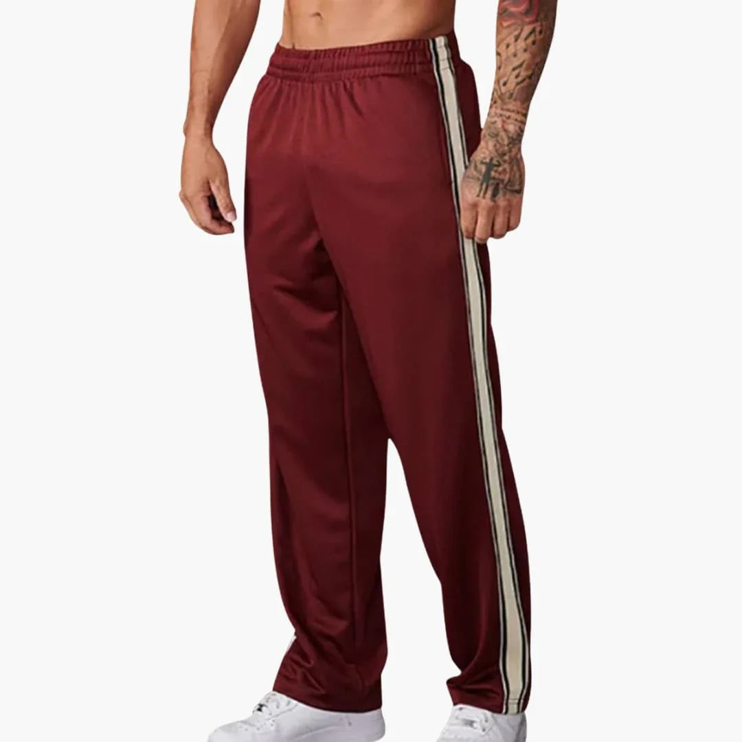 Men's Pants with Side Stripes