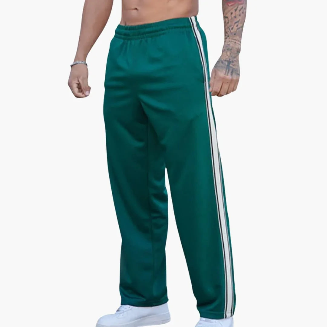Men's Pants with Side Stripes
