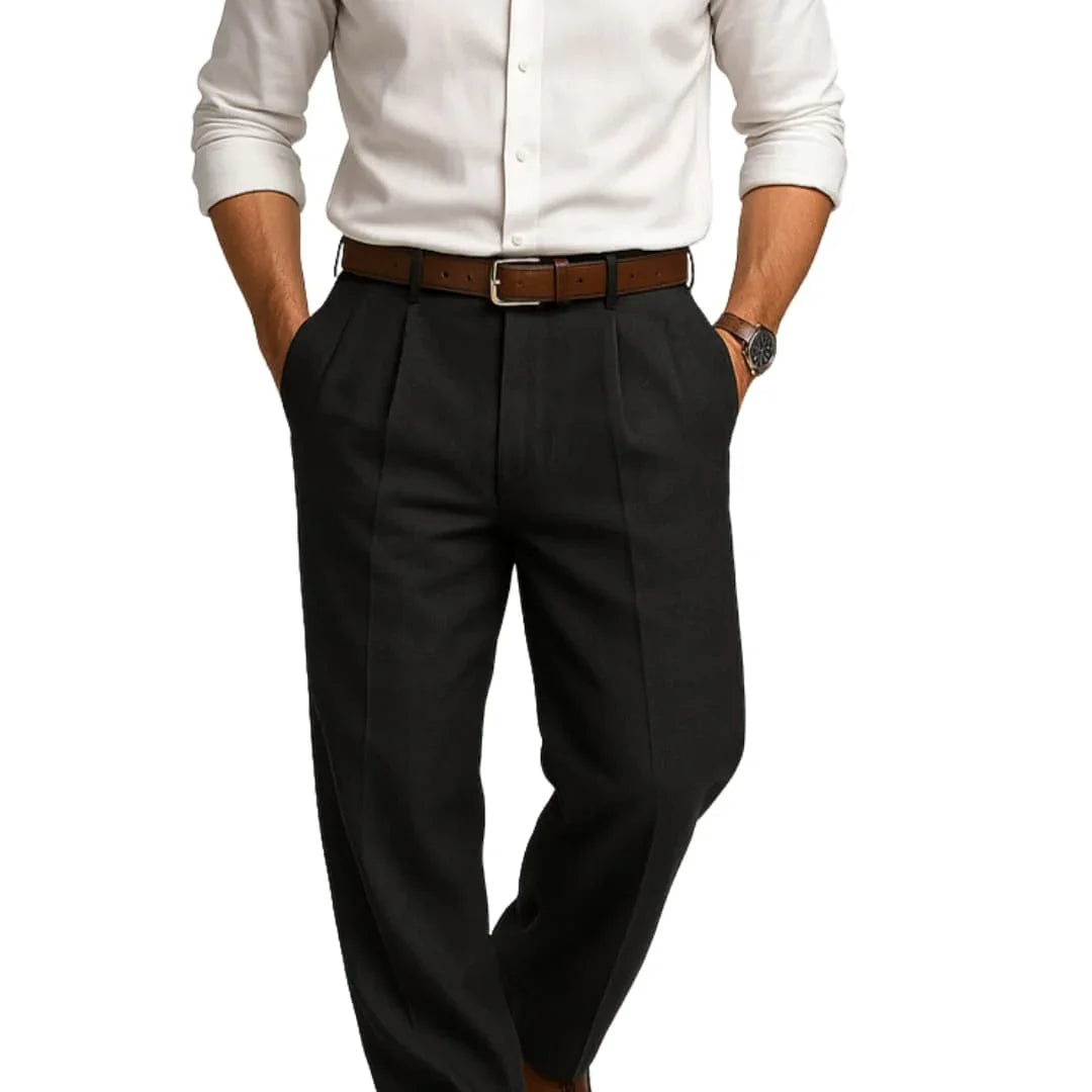 Men's Straight Leg Pants with Functional Pockets