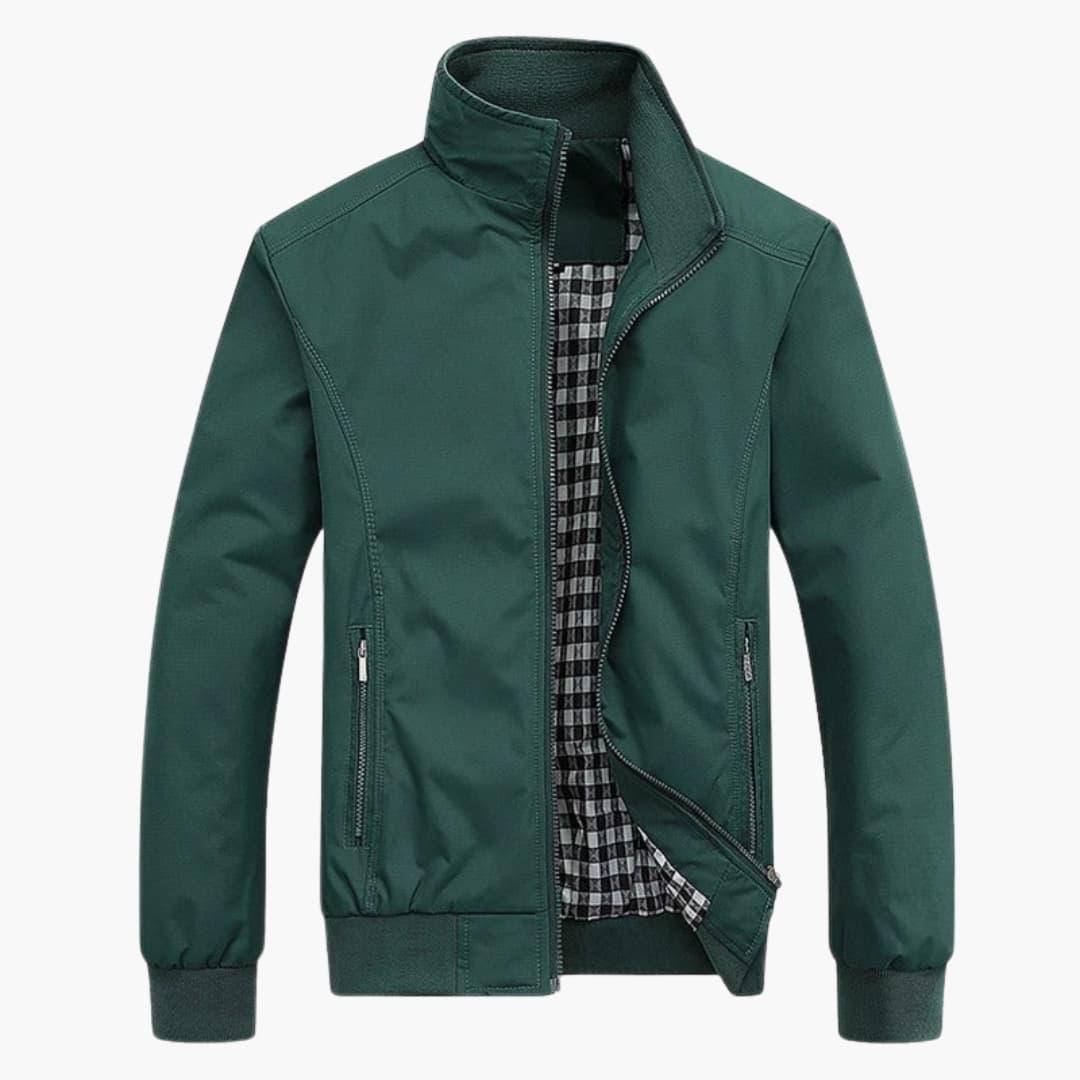 Men's Jacket with Collar and Zipper