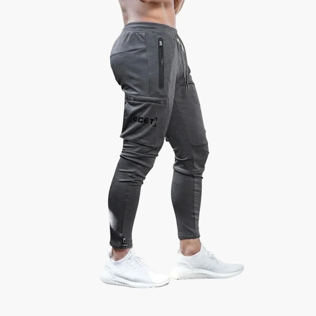 Men's Jogging Pants with Drawstring Waist