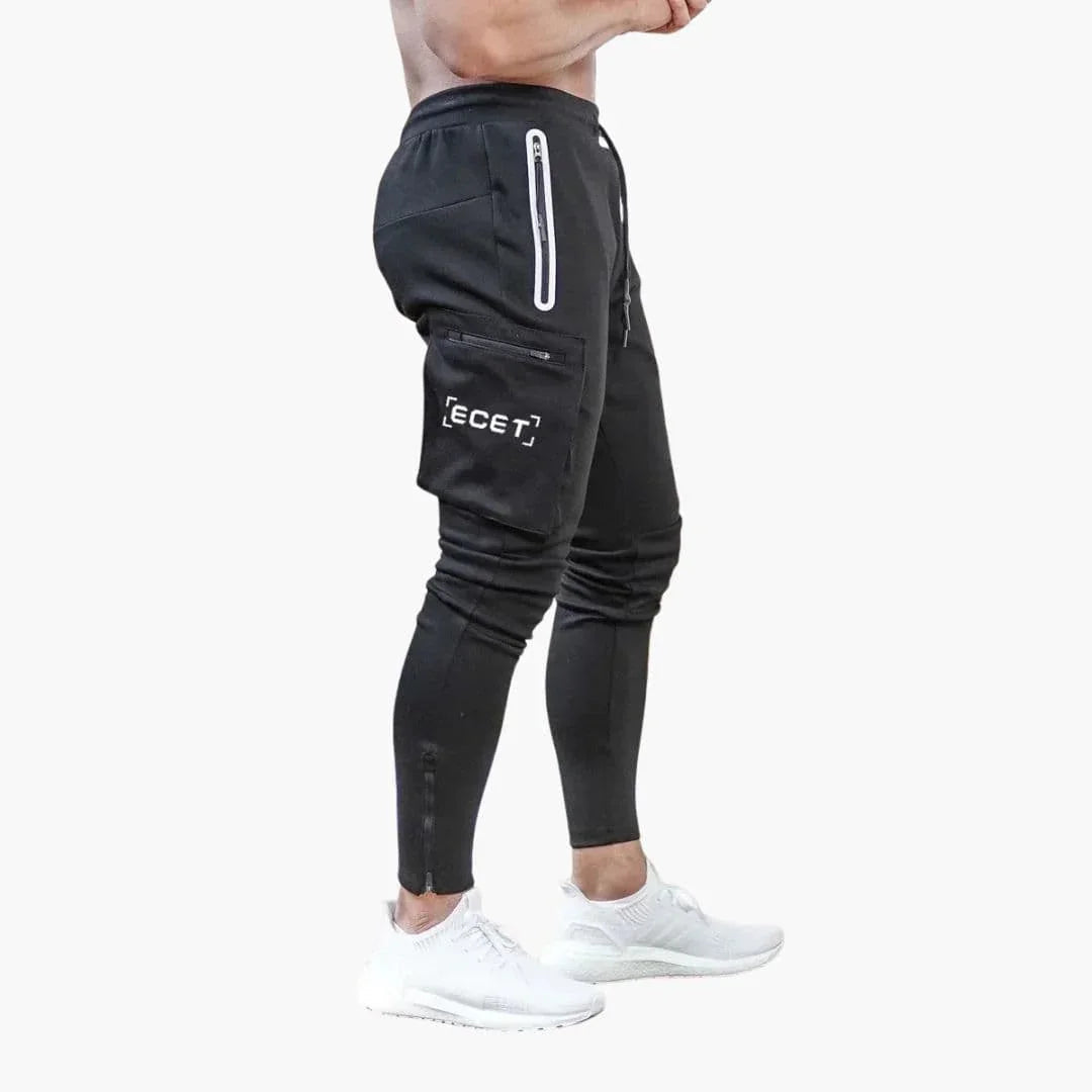 Men's Jogging Pants with Drawstring Waist