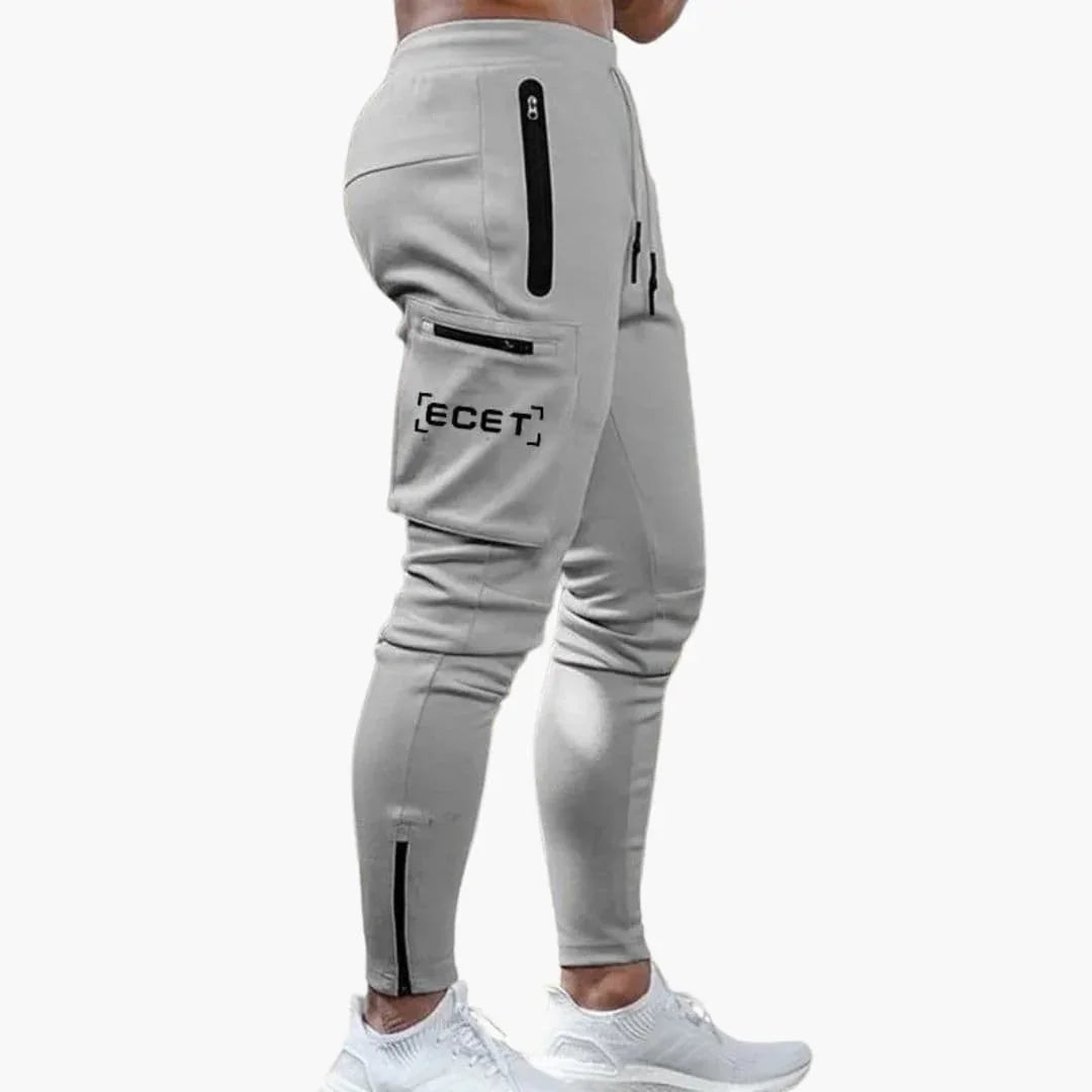 Men's Jogging Pants with Drawstring Waist