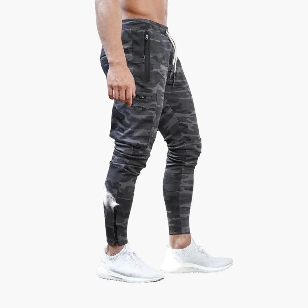 Men's Jogging Pants with Drawstring Waist