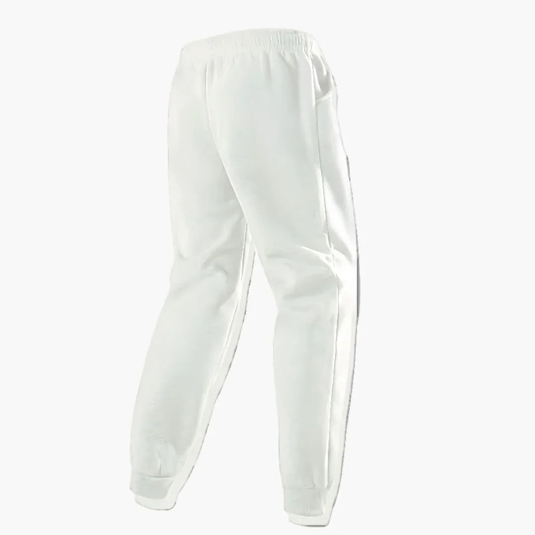 Men's Jogging Pants with Ribbed Cuffs