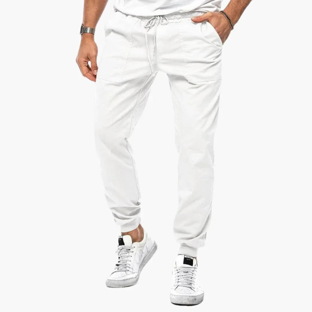 Men's Jogging Pants with Elastic Waistband