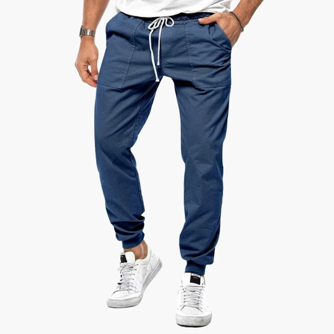 Men's Jogging Pants with Elastic Waistband