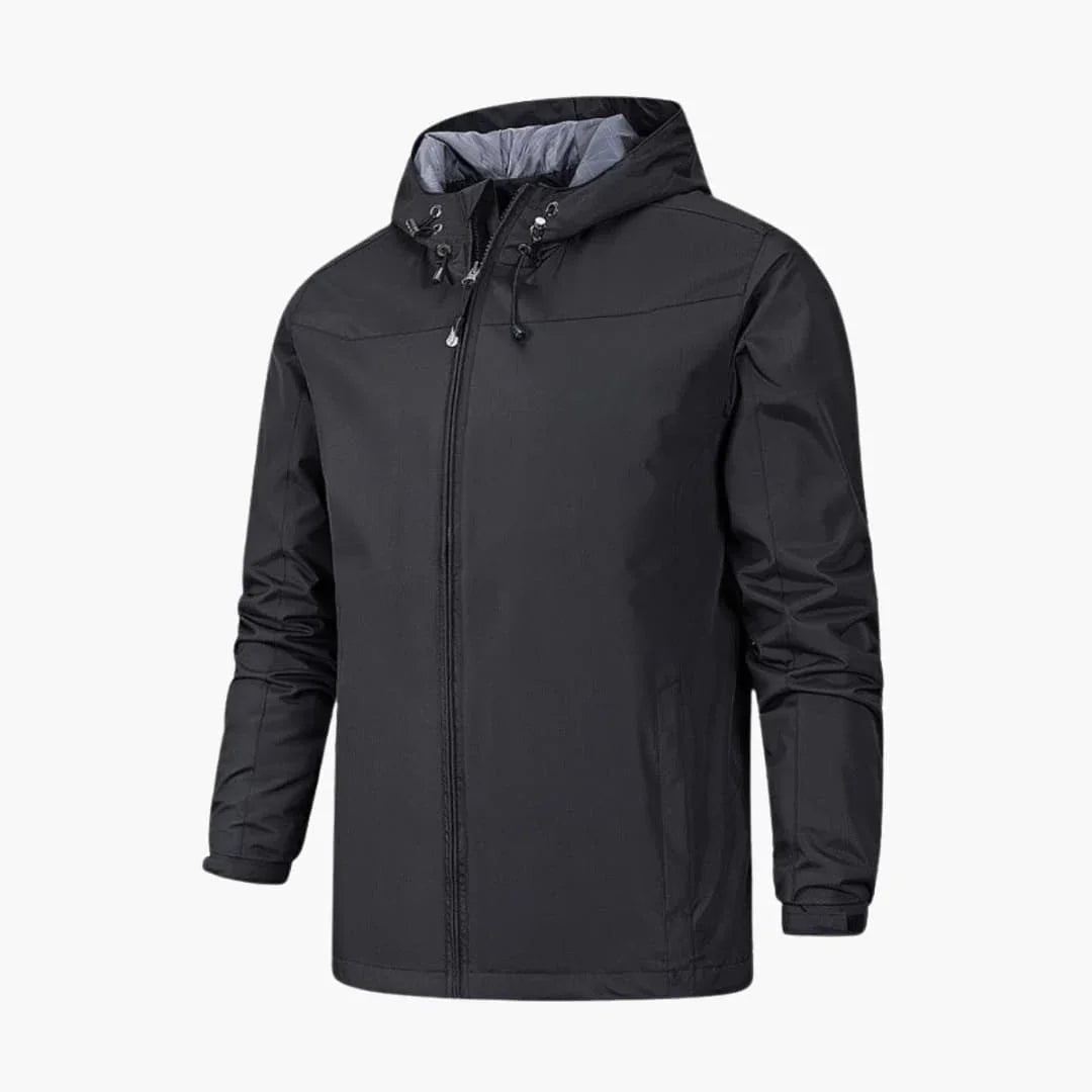Bavane | Men's Rain Jacket with Full Zipper