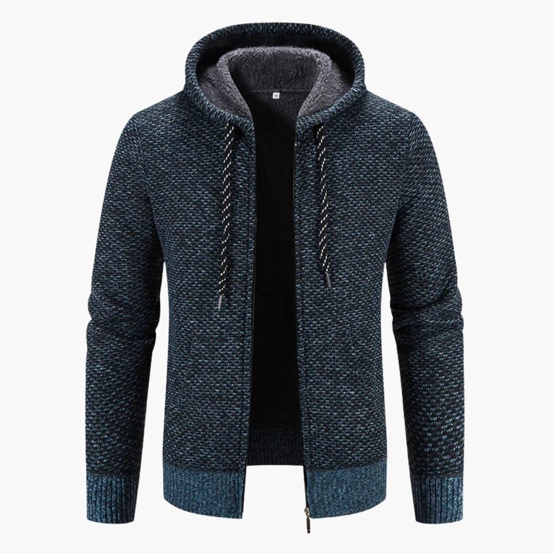 Men's Hooded Cardigan