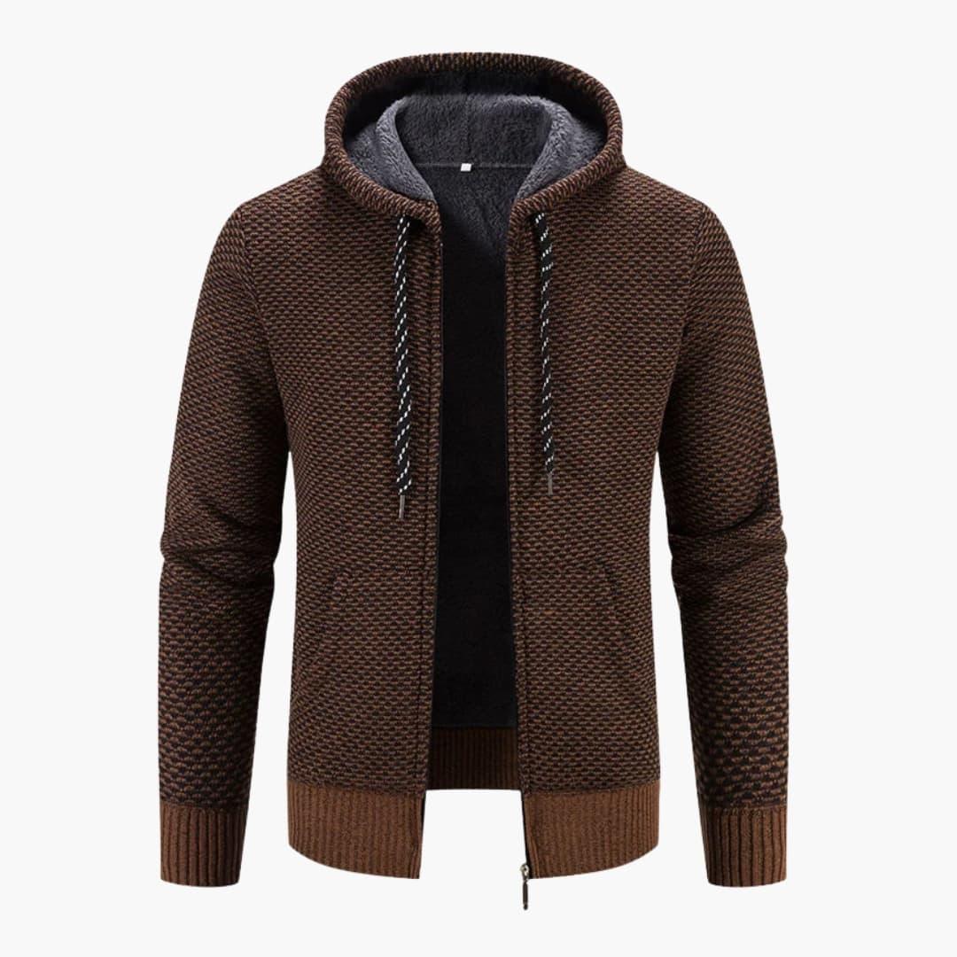 Men's Hooded Cardigan