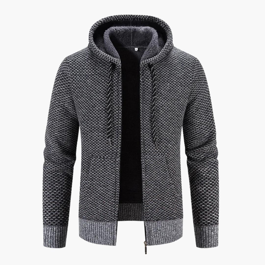 Men's Hooded Cardigan