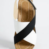 Women's Orthopedic Sandals with Platform Sole and Wedge Heel