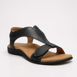 Women's T-Strap Sandals with Cushioned Insole and Lightweight Sole