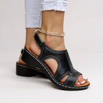 Women's Walking Sandals with Adjustable Straps and Cushioned Insole