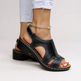 Women's Walking Sandals with Adjustable Straps and Cushioned Insole