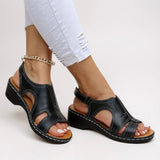 Women's Walking Sandals with Adjustable Straps and Cushioned Insole