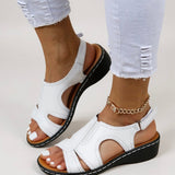 Women's Walking Sandals with Adjustable Straps and Cushioned Insole
