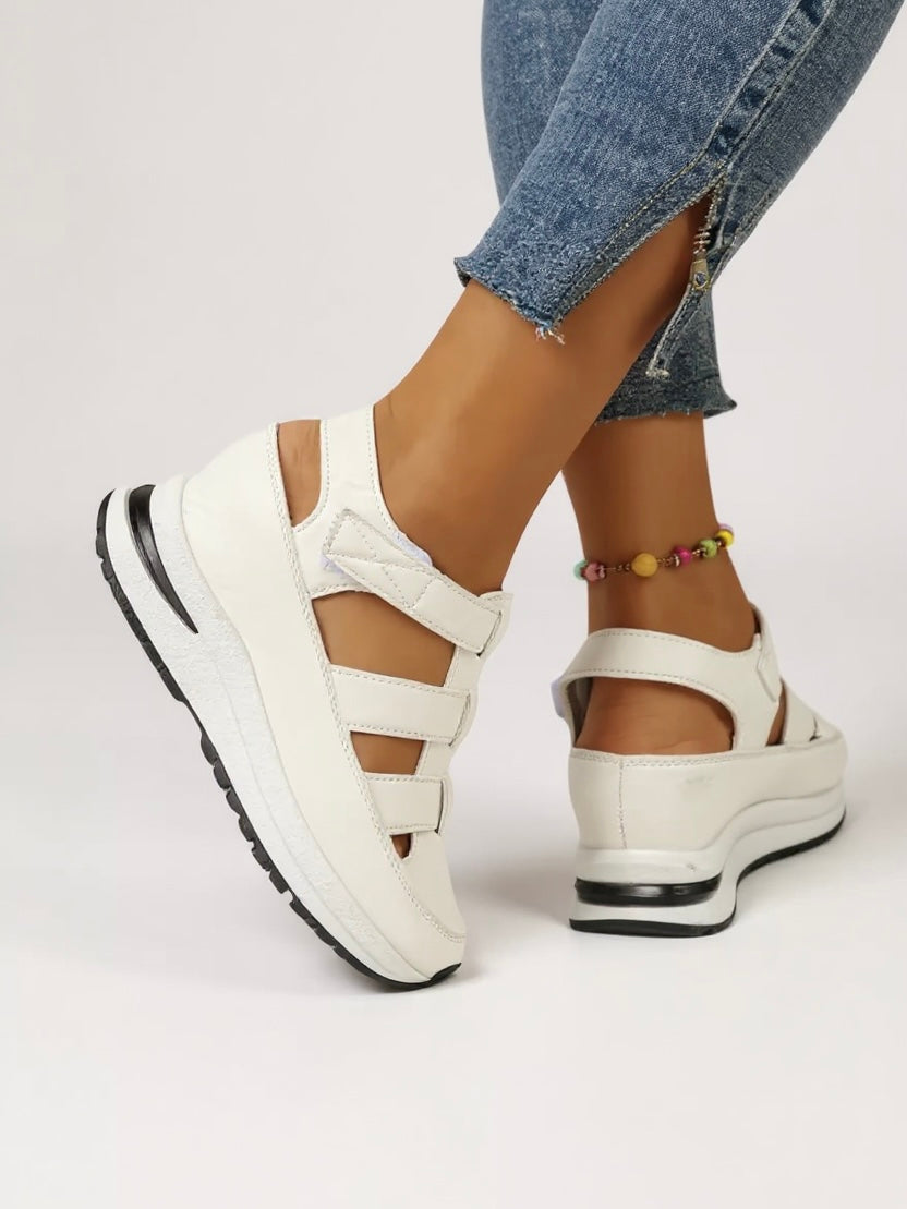 Bavane | Womens Orthopedic Sandals with Adjustable Straps and Platform Sole
