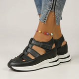 Womens Orthopedic Sandals with Adjustable Straps and Platform Sole