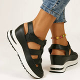 Womens Orthopedic Sandals with Adjustable Straps and Platform Sole