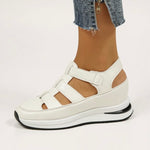 Womens Orthopedic Sandals with Adjustable Straps and Platform Sole